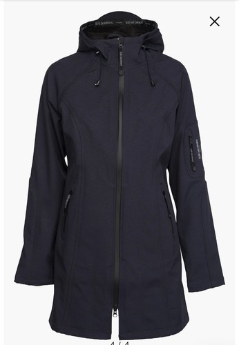 Ilse jacobsen blue raincoat - jacobsen, 46