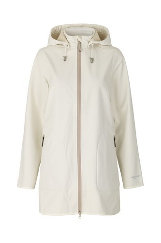 Ilse jacobsen raincoat white - ilse,